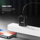 Сетевой адаптер Rock T12 PD travel charger Чёрный - Изображение 121346