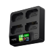 Зарядное устройство Accsoon TOPRIG BC03 4-Bay 100W 4-Bay для LP-E6 - Изображение 267934