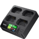Зарядное устройство Accsoon TOPRIG BC03 4-Bay 100W 4-Bay для LP-E6 - Изображение 267935