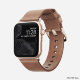 Ремешок Nomad Modern Slim для Apple Watch 38/40 мм Бежевый с золотой фурнитурой - Изображение 94542