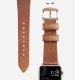 Ремешок Nomad Modern Slim для Apple Watch 38/40 мм Бежевый с золотой фурнитурой - Изображение 94544
