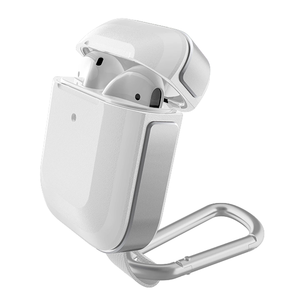 Кейс X-Doria Defense Trek для AirPods Серебро 