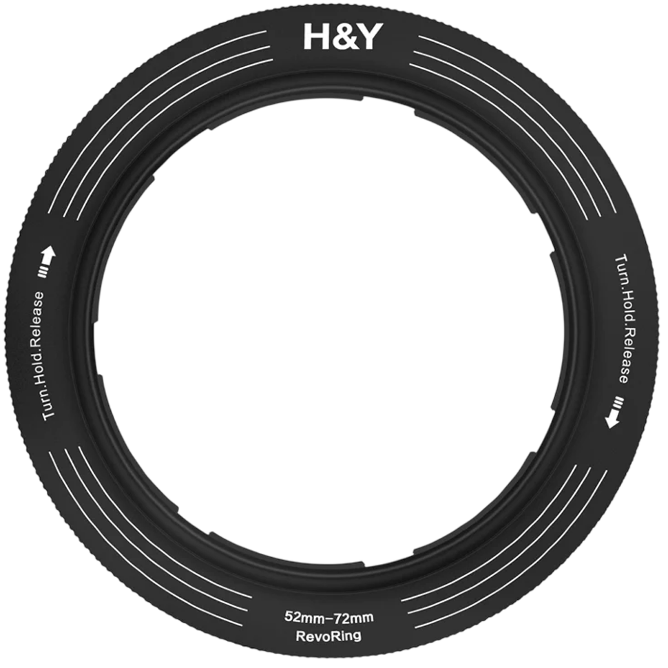 Переходное кольцо H&amp;Y RevoRing Variable Adapter 52-72мм для 77мм Чёрное 