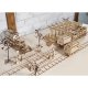 Конструктор 3D-пазл UGears - Переезд с рельсами - Изображение 49893