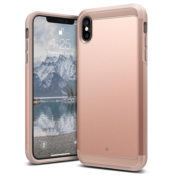 Чехол Caseology Legion для iPhone XS Max Розовое золото 
