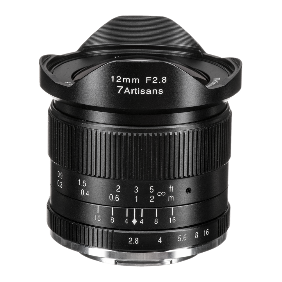 Объектив 7Artisans 12mm F2.8 E-Mount Чёрный 