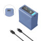 Аккумулятор SmallRig 4972 NP-F970 Type-C PD Оранжевый - Изображение 256881