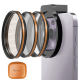 Комплект светофильтров FotorGear Pro II Cinematic Bundle 58мм (3шт) + phone adapter - Изображение 242088