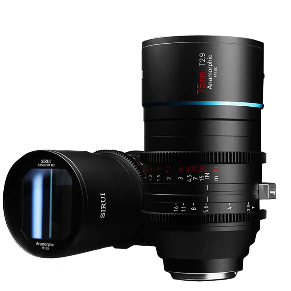 Объектив Sirui Venus 75mm T2.9 1.6x Full-Frame Anamorphic E-mount 