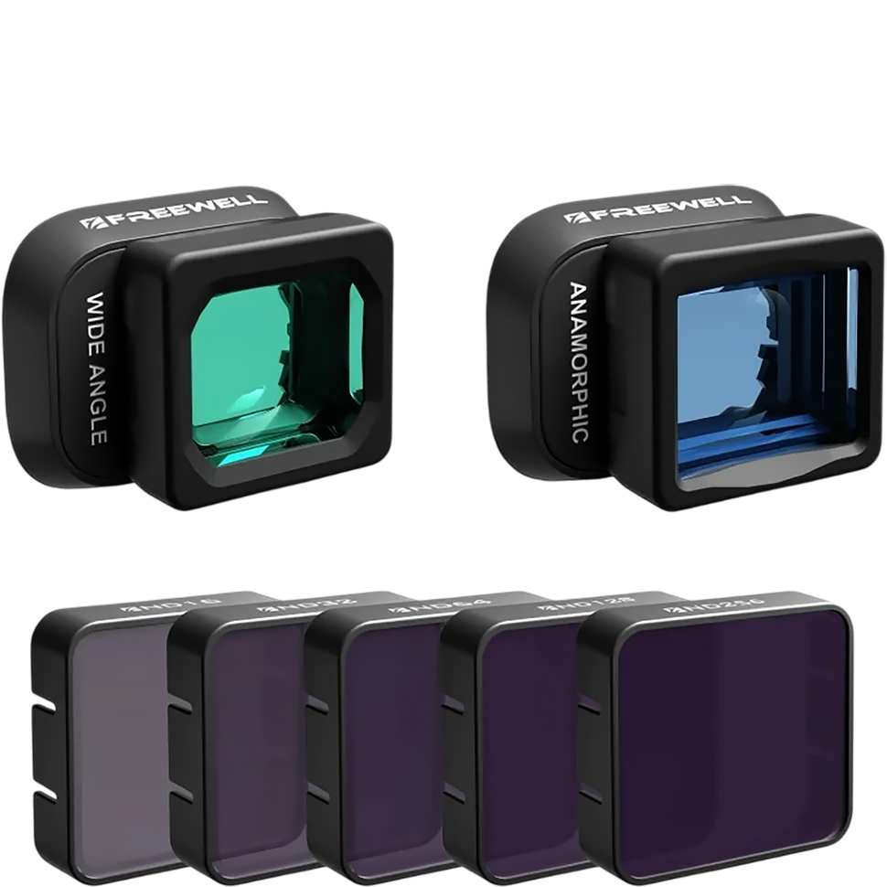 Комплект оптики Freewell Wide Angle &amp; Anamorphic Lens для DJI Mini 4 Pro preOrder=14.07.2026