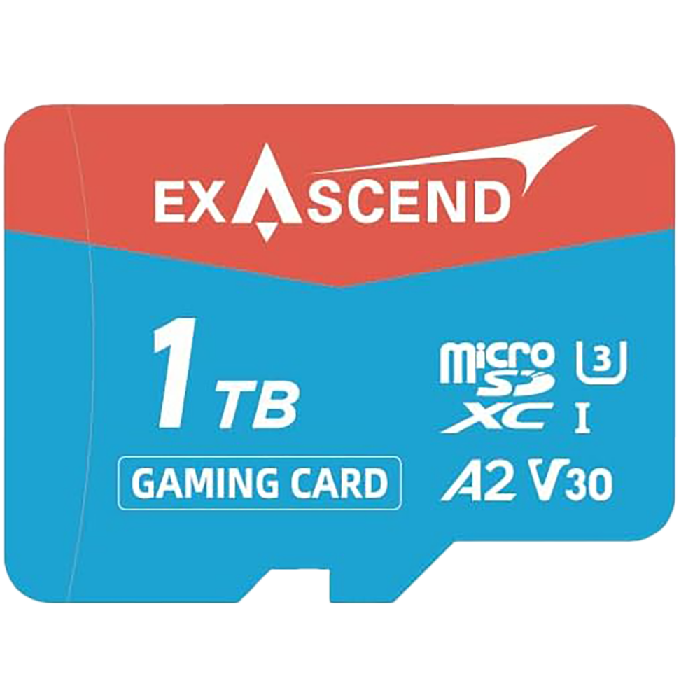 Карта памяти Exascend Gaming microSDXC U3 V2 1TB 
