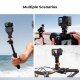 Крепление K&F Concept QR Cold Shoe для DJI Osmo Nano/Osmo Action 6 (Aluminum) - Изображение 292699