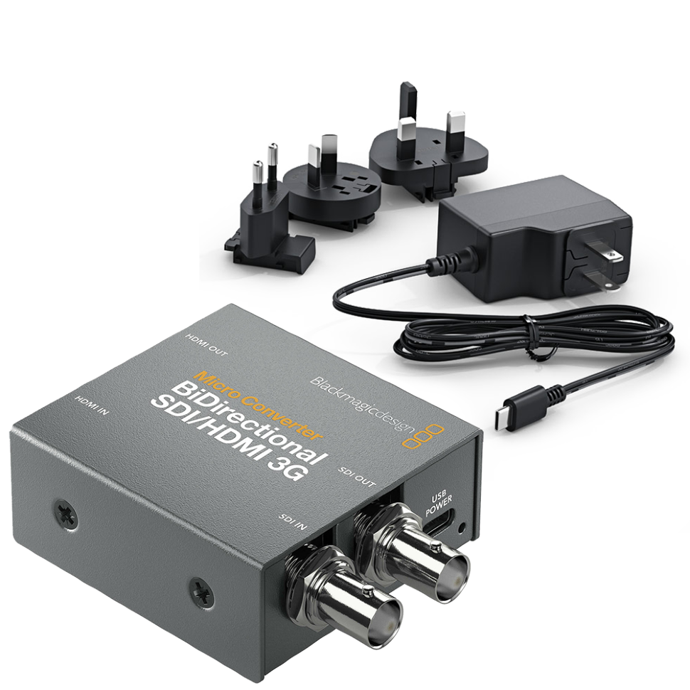 Микро конвертер Blackmagic Micro Converter BiDirectional SDI/HDMI 3G wPSU 