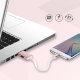 Кабель с карт-ридером Rock Space Micro USB OTG Графитовый - Изображение 47191