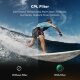 Комплект светофильтров K&F Concept Screw-in CPL + ND для DJI Osmo Action 6 (4шт) - Изображение 291953