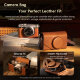 Чехол SmallRig Leather Storage Bag для Fujifilm X-E5/X100VI Коричневый - Изображение 297219