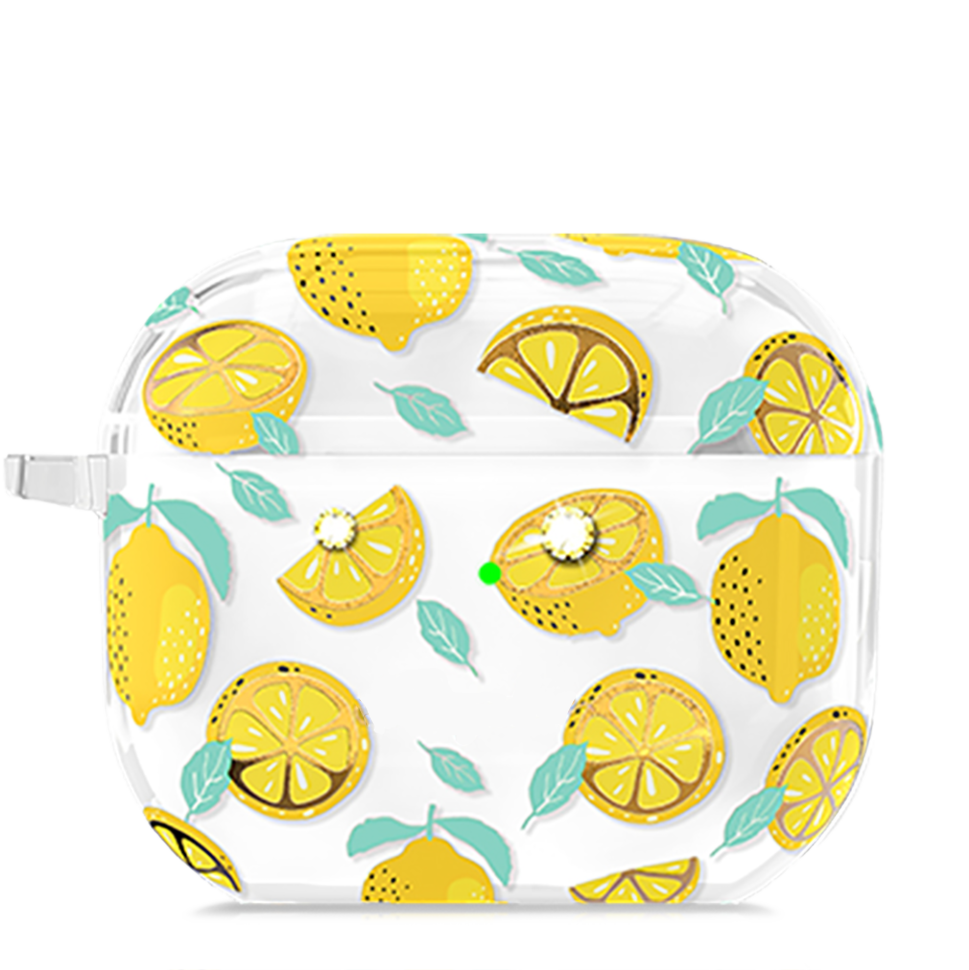 Чехол PQY Fresh для Apple Airpods 3 Lemon 