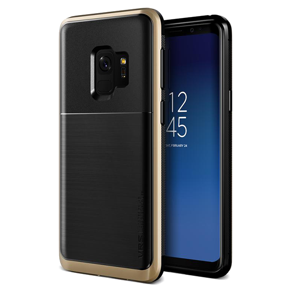 Чехол VRS Design High Pro Shield для Galaxy S9 Gold 
