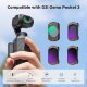Комплект светофильтров K&F Concept K CPL+ND для DJI Osmo Pocket 3/4 (4шт) - Изображение 295463