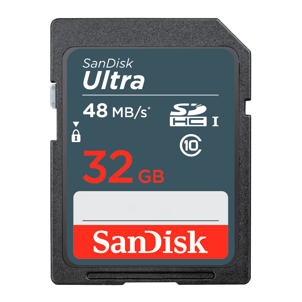 Карта памяти SanDisk Ultra SDHC 32Gb UHS-I U1 Class10 