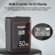 Аккумулятор Kingma KM-VK50 mini V-Mount 50Wh (Уцененный кат.А) - Изображение 249105