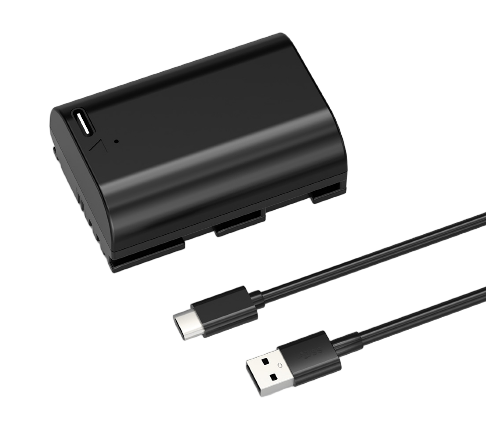 Аккумулятор KingMa LP-E6NH Type-C 2600mAh 