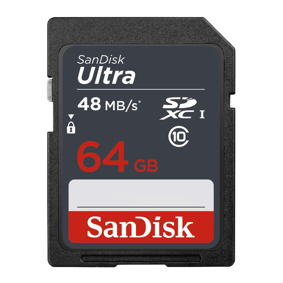 Карта памяти SanDisk Ultra SDXC 64Gb UHS-I U1 Class10 