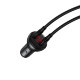 Автомобильное зарядное устройство Baseus inAuto Dual Quick Charger 45W Серое - Изображение 124587