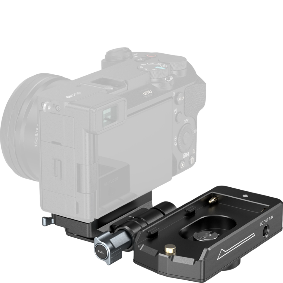 Быстросъёмная площадка с адаптером аккумулятора SmallRig 4696 NP-F Battery Adapter Kit preOrder=05.08.2026