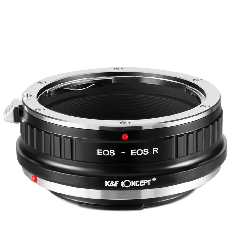 Адаптер K&amp;F Concept для объектива Canon EF на Canon R (Уцененный кат.Б) 