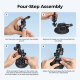 Magic arm + вакуумная присоска SmallRig 4236C 4″ Suction Cup Camera Mount Kit - Изображение 299350