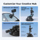 Magic arm + вакуумная присоска SmallRig 4236C 4″ Suction Cup Camera Mount Kit - Изображение 299351