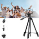 Штатив K&F Concept Aluminum Travel Tripod with Bluetooth Remote - Изображение 227702