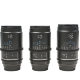 Комплект объективов Sirui Astra 50/75/100mm T1.8 FF AF Anamorphic 1.33x E-mount (Neutral flare) - Изображение 285183