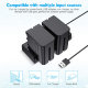 2 аккумулятора + зарядное устройство Powerextra NP-F970 (micro USB) (Уцененный кат.Б) - Изображение 187689