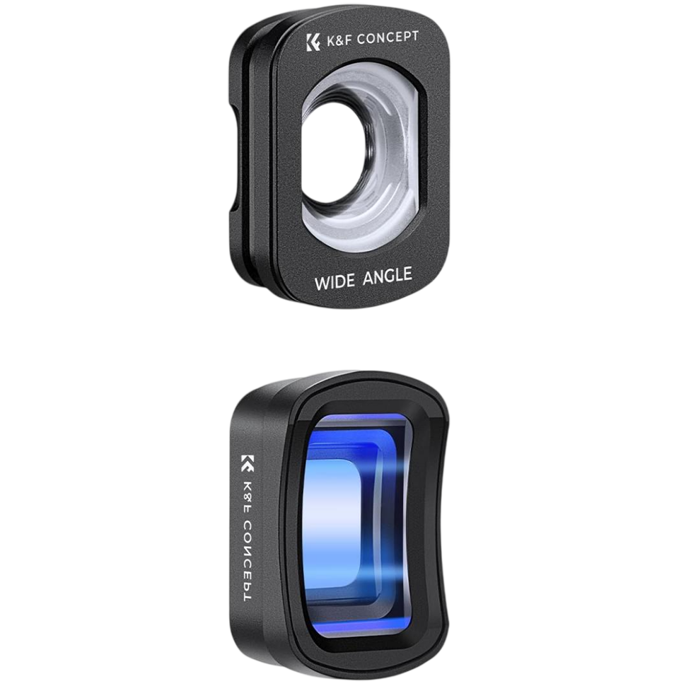 Комплект объективов K&amp;F Concept Wide-Angle + 1.2X Anamorphic для DJI Osmo Pocket 3 / 4 