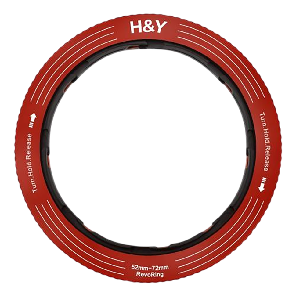 Переходное кольцо H&amp;Y RevoRing Variable Adapter 52-72мм для 77мм Красное 