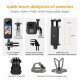 Комплект креплений K&F Concept Accessories Set для POV съёмки на экшн-камеру и смартфон - Изображение 276295