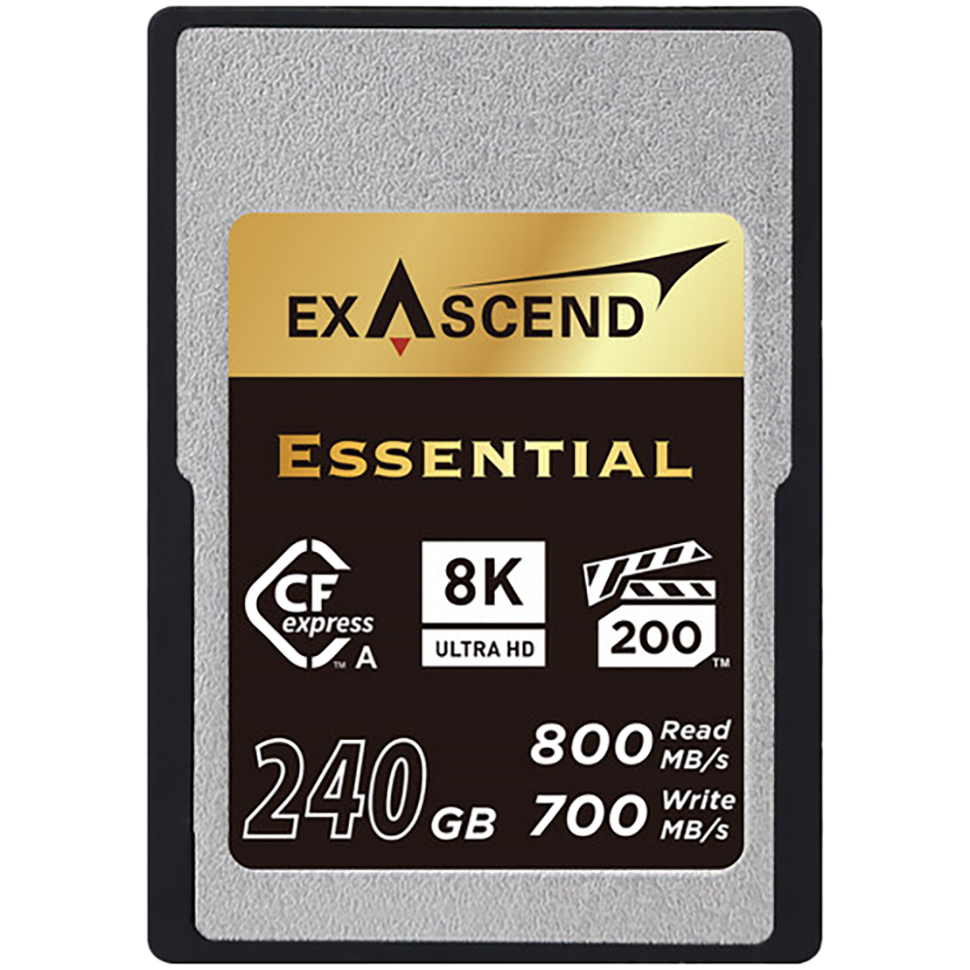 Карта памяти Exascend Essential CFexpress Type A 240GB preOrder=23.08.2026