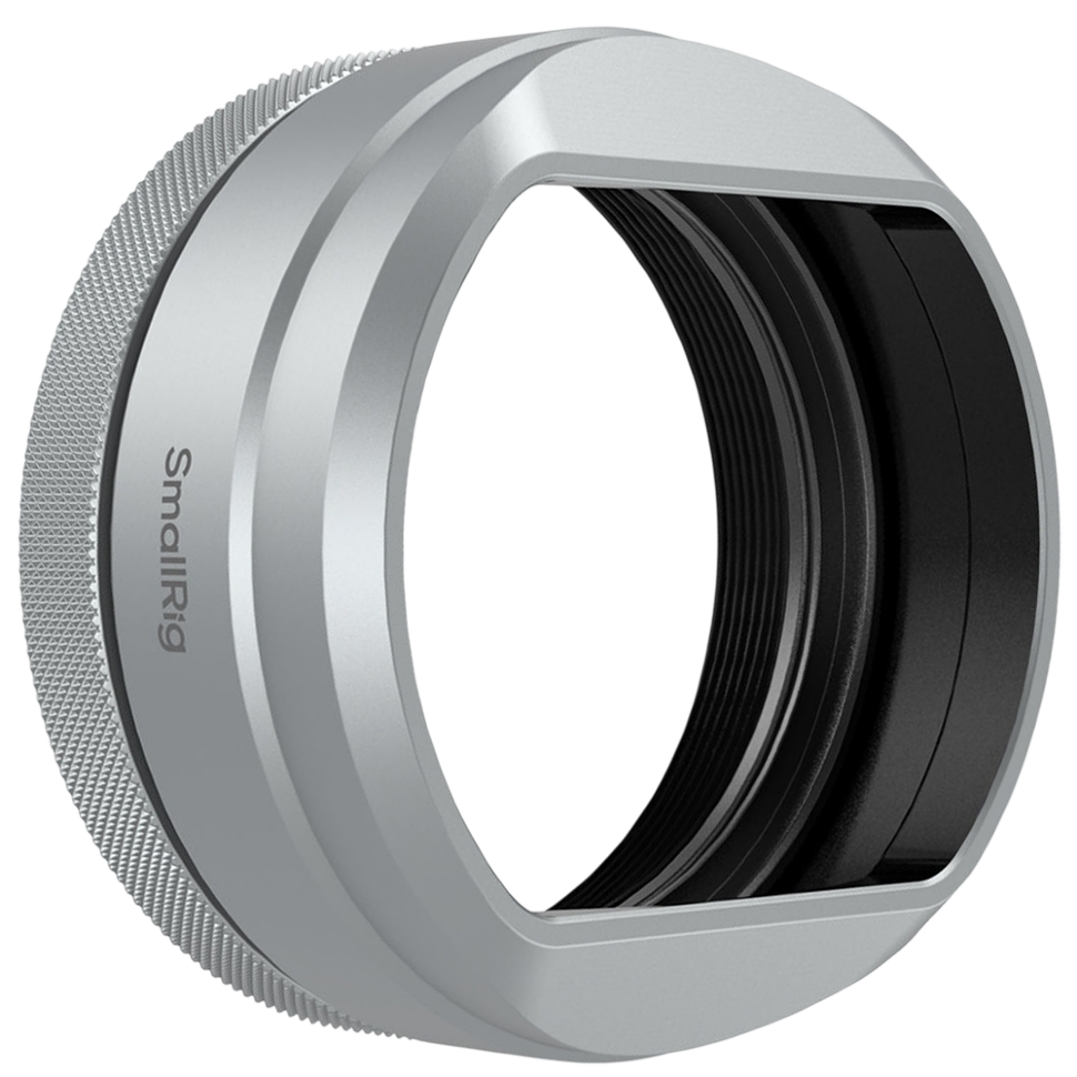 Светофильтр с блендой SmallRig UV Lens Hood Kit для Fujifilm X100VI / X100V Серебро 