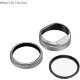 Светофильтр с блендой SmallRig UV Lens Hood Kit для Fujifilm X100VI / X100V Серебро - Изображение 298243