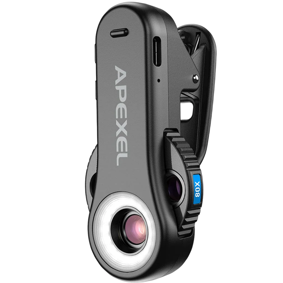 Объектив - микроскоп Apexel MS3L TriScope 40x/80x/120x для смартфона 