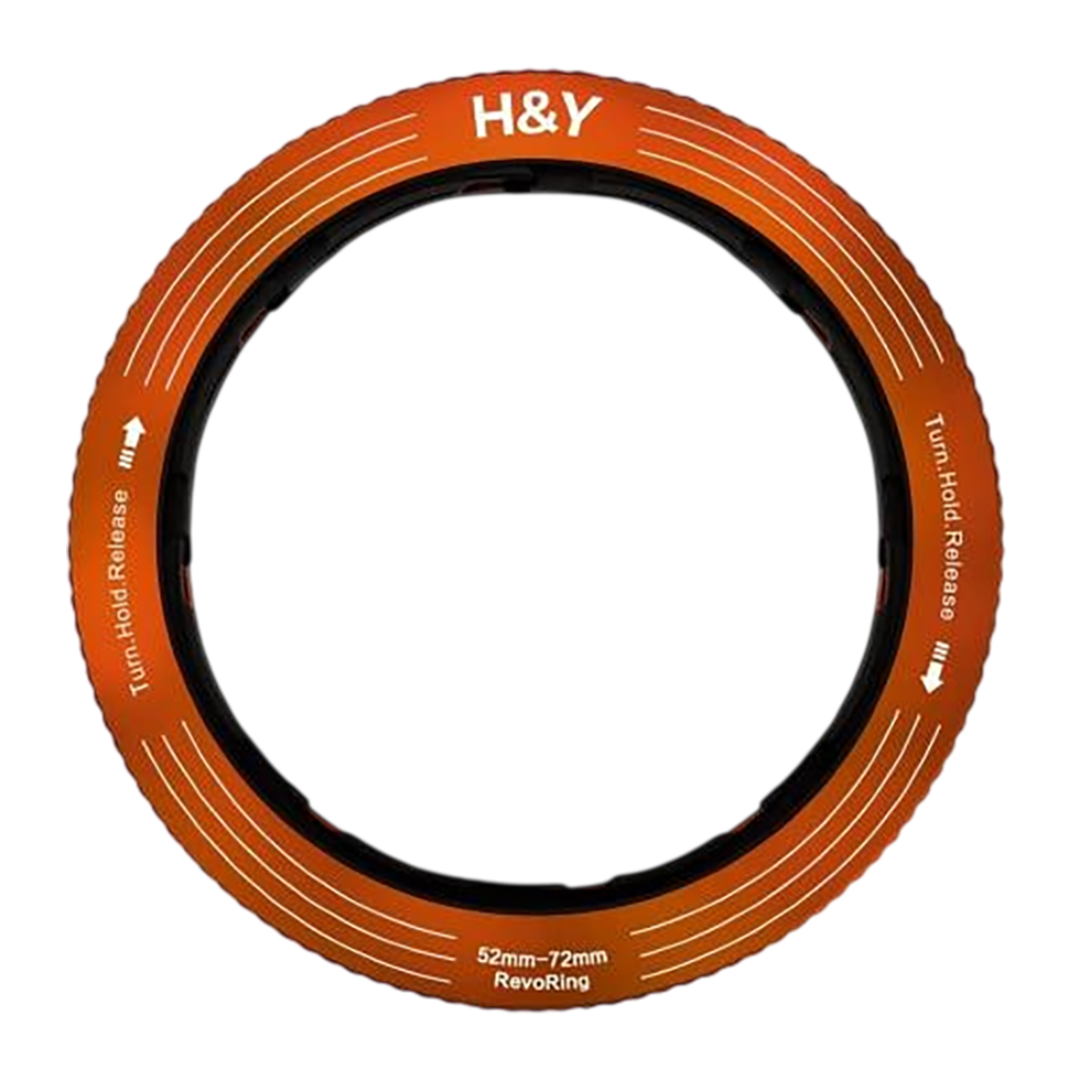 Переходное кольцо H&amp;Y RevoRing Variable Adapter 52-72мм для 77мм Оранжевое 