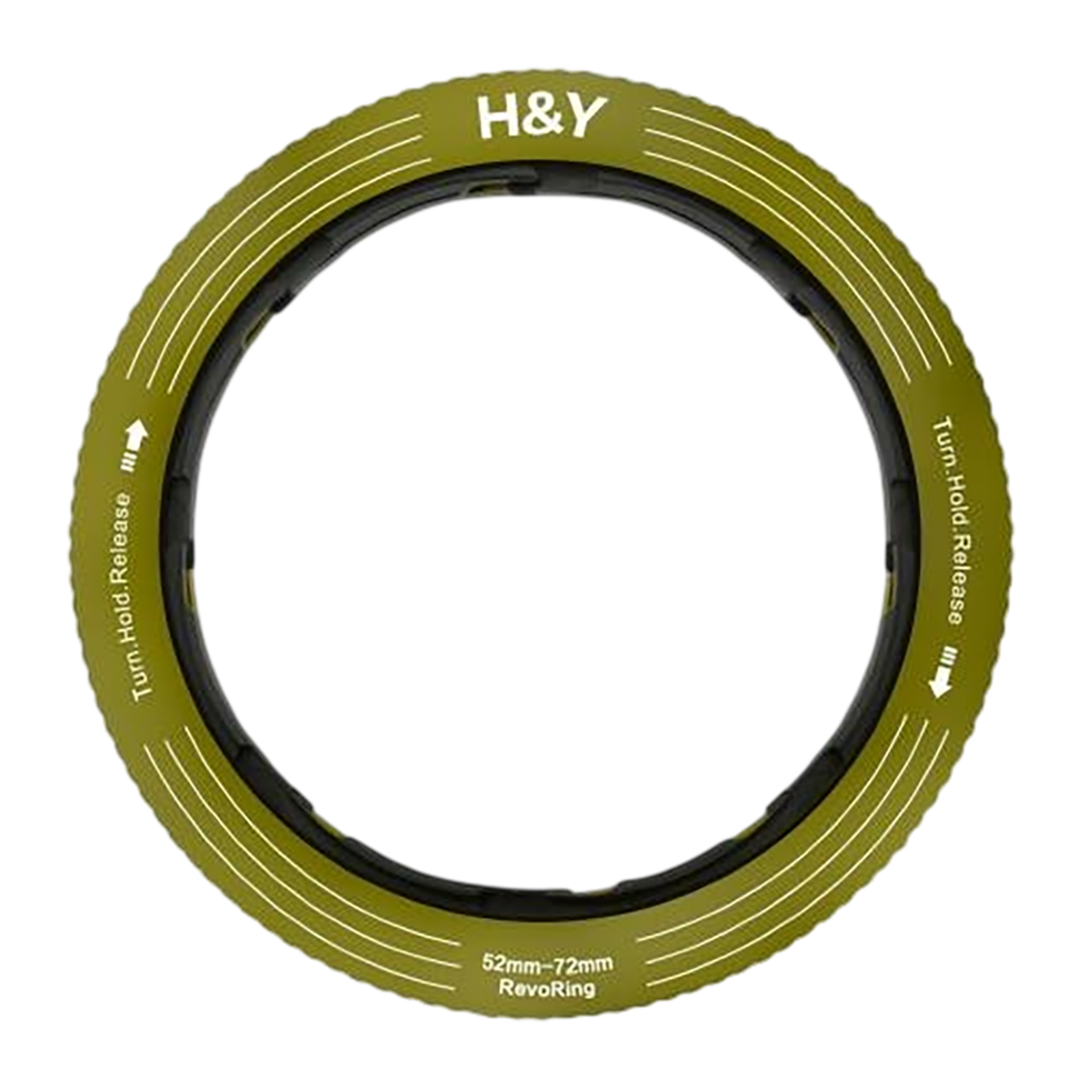 Переходное кольцо H&amp;Y RevoRing Variable Adapter 52-72мм для 77мм Жёлтое 